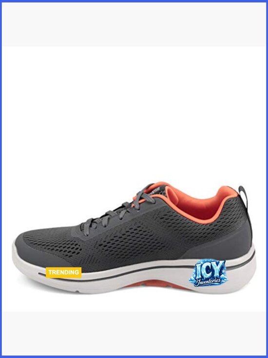 Men\'s Athletic Walking Shoes with Arch Support and Mesh Upper main image 6
